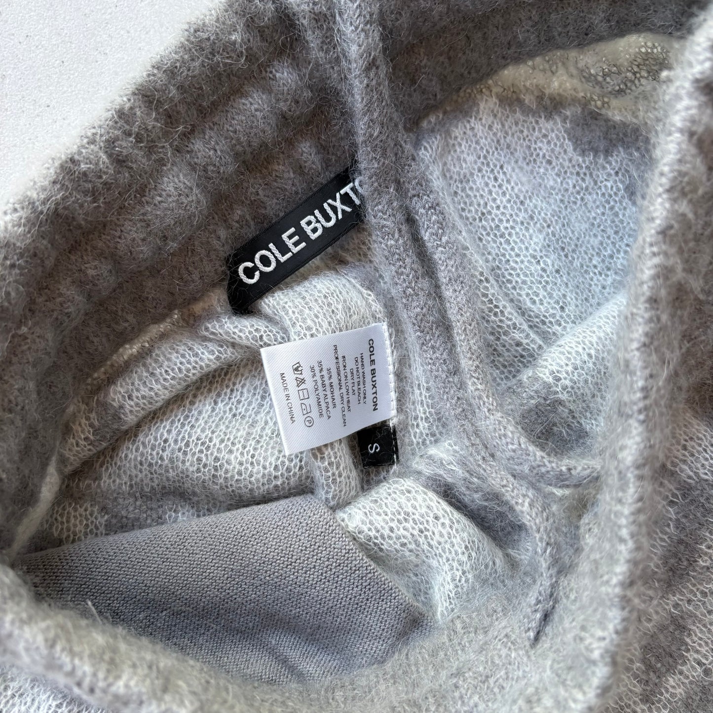 Cole Buxton Alpaca Knit Shorts
