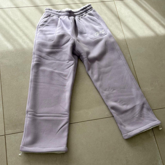 Cozmoz - Reversible sweatpants (Lilac & White)