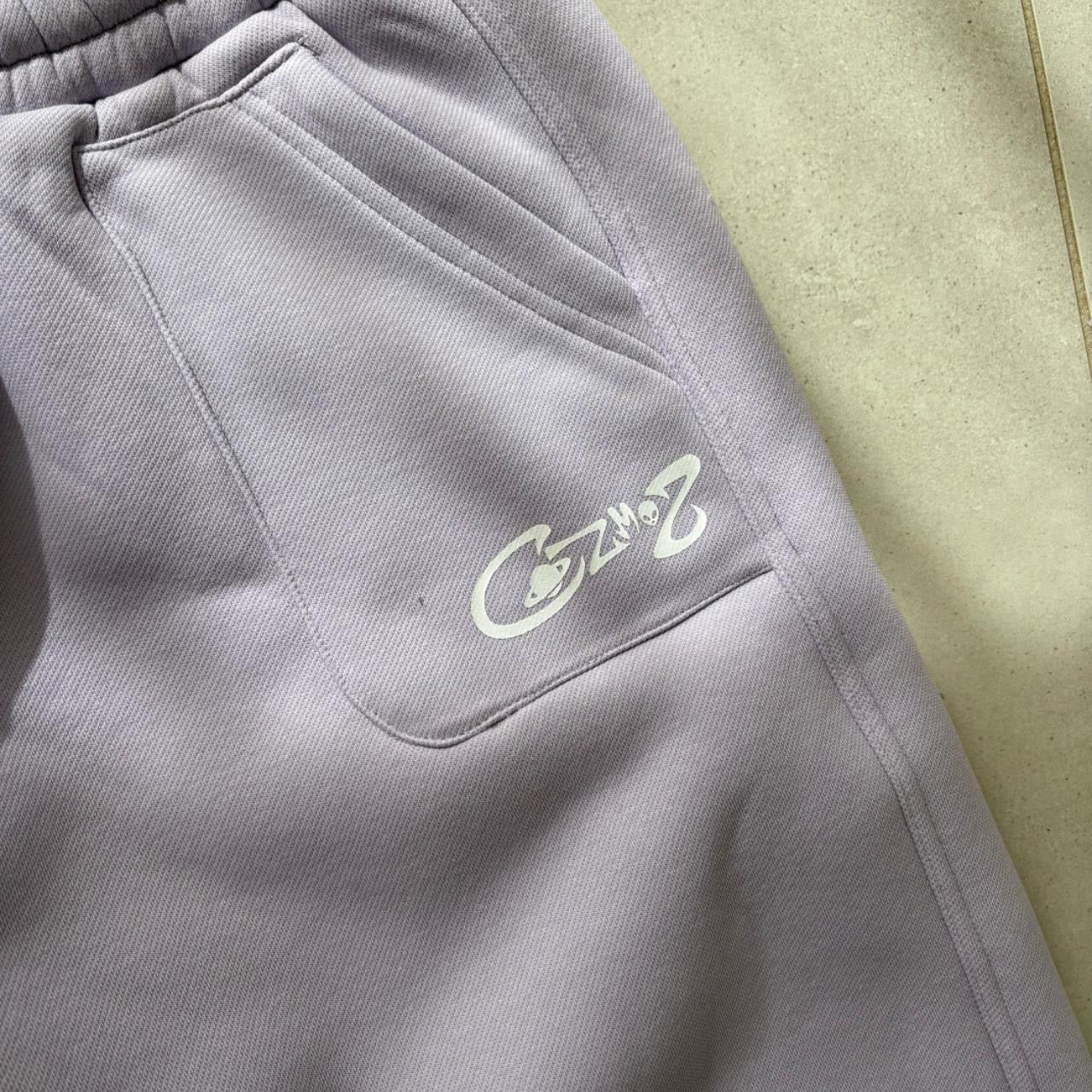 Cozmoz - Reversible sweatpants (Lilac & White)