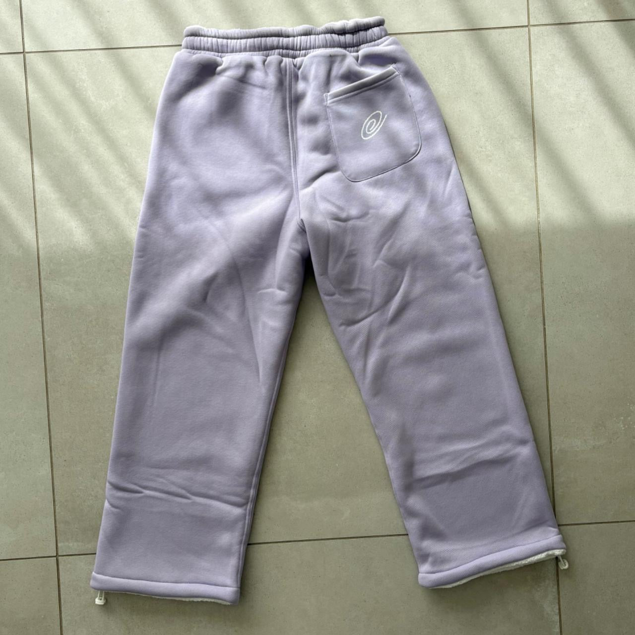 Cozmoz - Reversible sweatpants (Lilac & White)