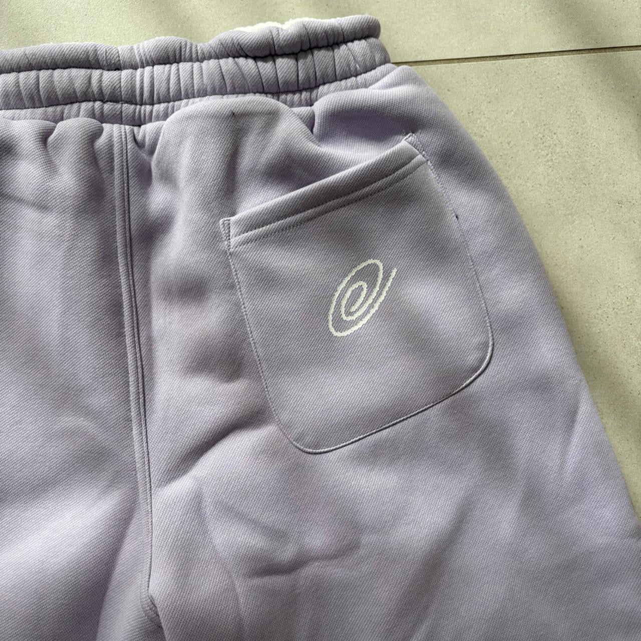 Cozmoz - Reversible sweatpants (Lilac & White)