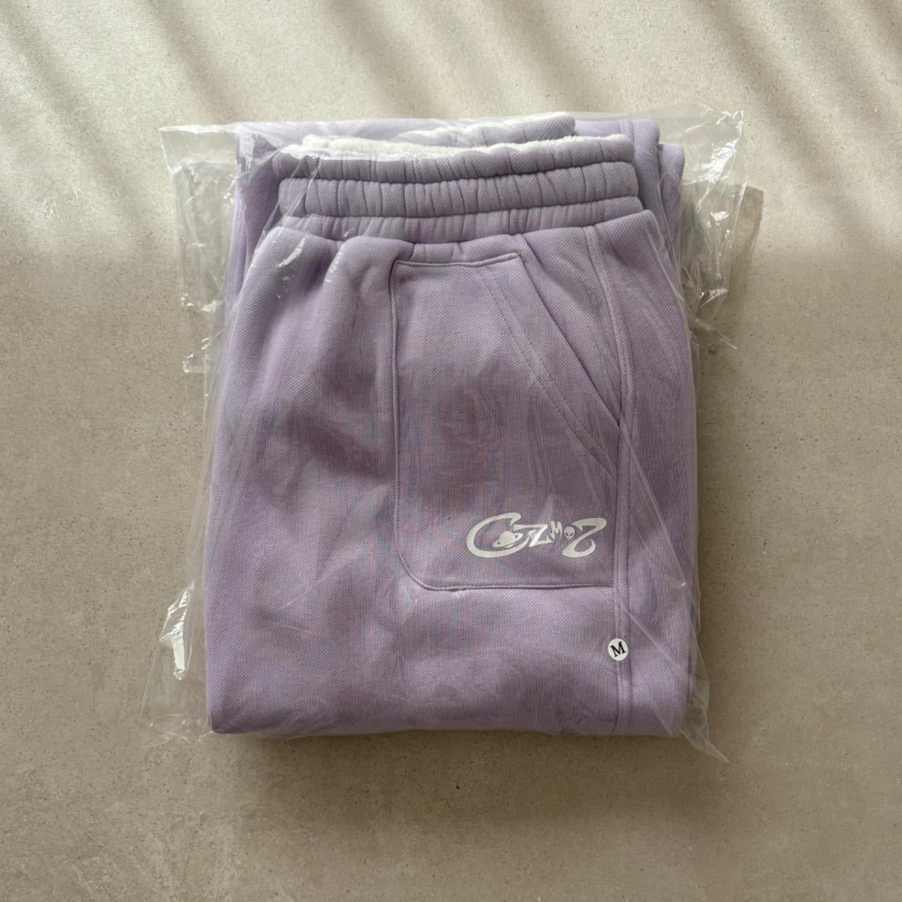 Cozmoz - Reversible sweatpants (Lilac & White)