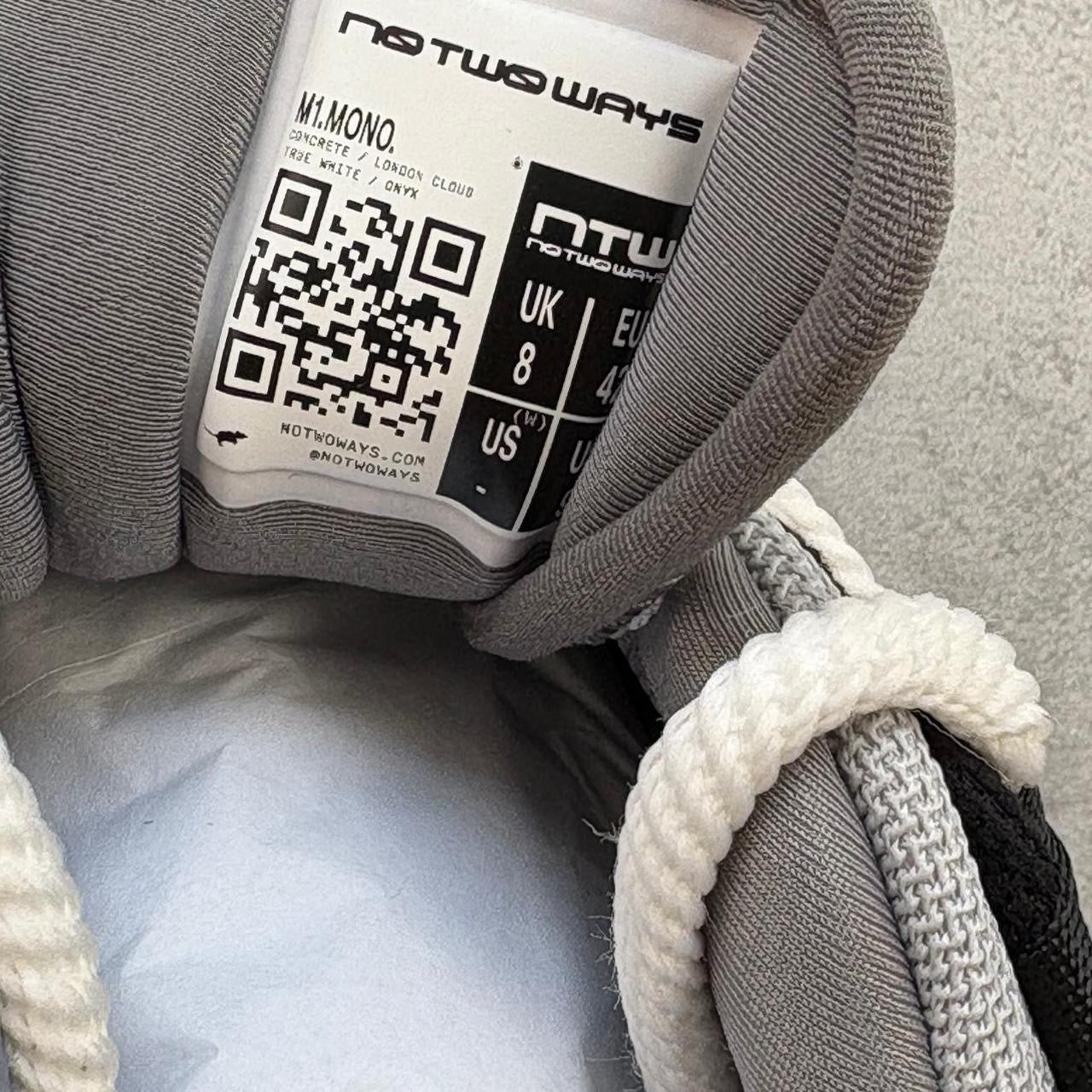 NoTwoWays Model 1 - Concrete / London Cloud / True White / Onyx