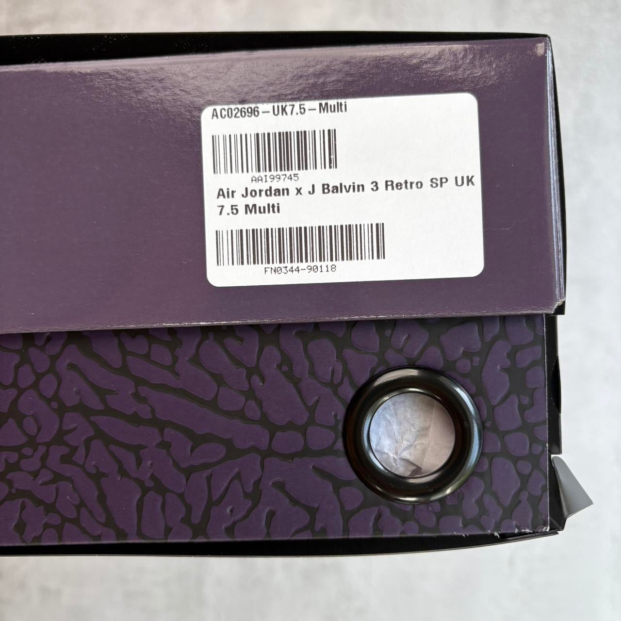 . Balvin x Air Jordan 3 Retro 'Medellín Sunset'