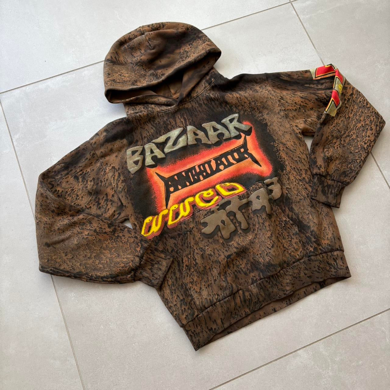 Travis Scott x Cactus Plant Flea Market Bazaar Hoodie ‘Tan’