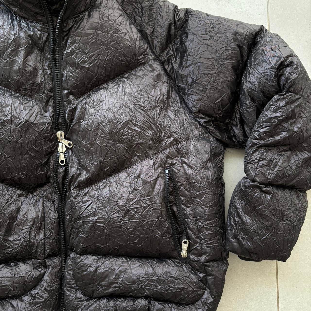 Cole Buxton Aluminium Crinkle Jacket