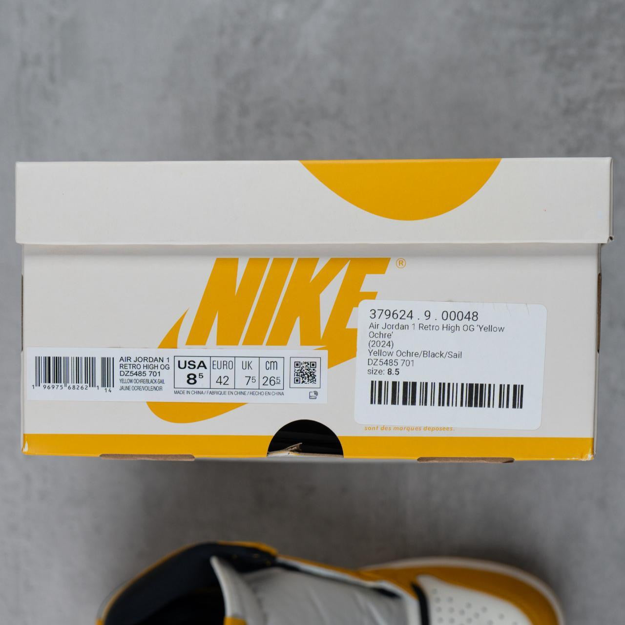 Jordan 1 'Yellow Ochre'