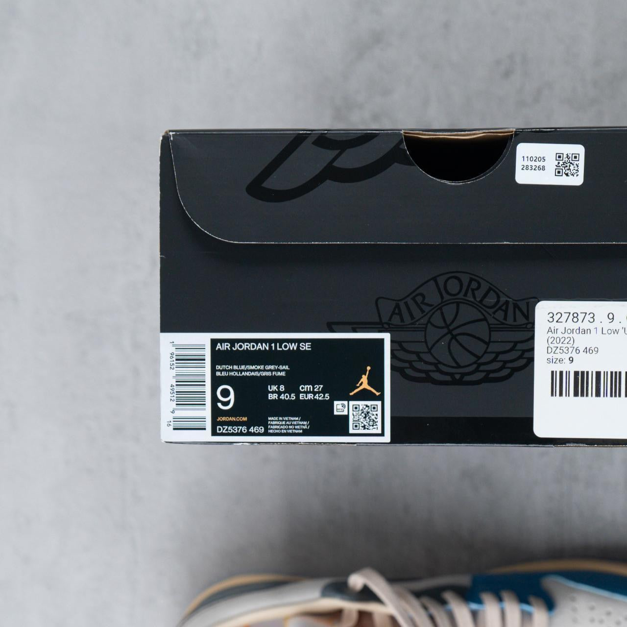 Air Jordan 1 Low 'Tokyo 96' Vintage UNC grey