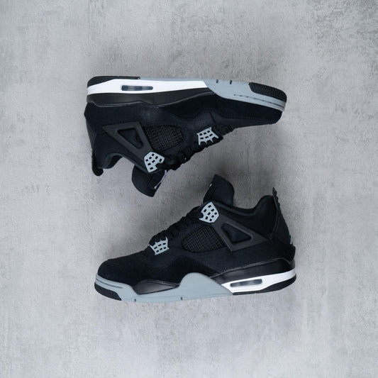 Air Jordan 4 Retro SE Black Canvas