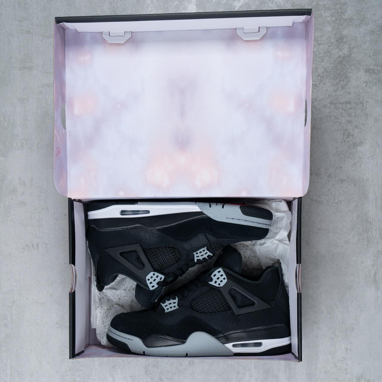 Air Jordan 4 Retro SE Black Canvas