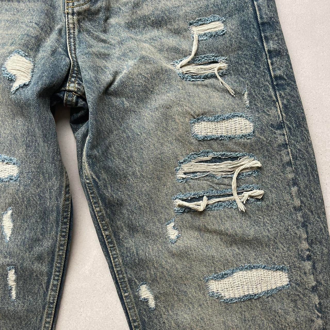 Represent R3d Double Destroyer Baggy Denim Jeans