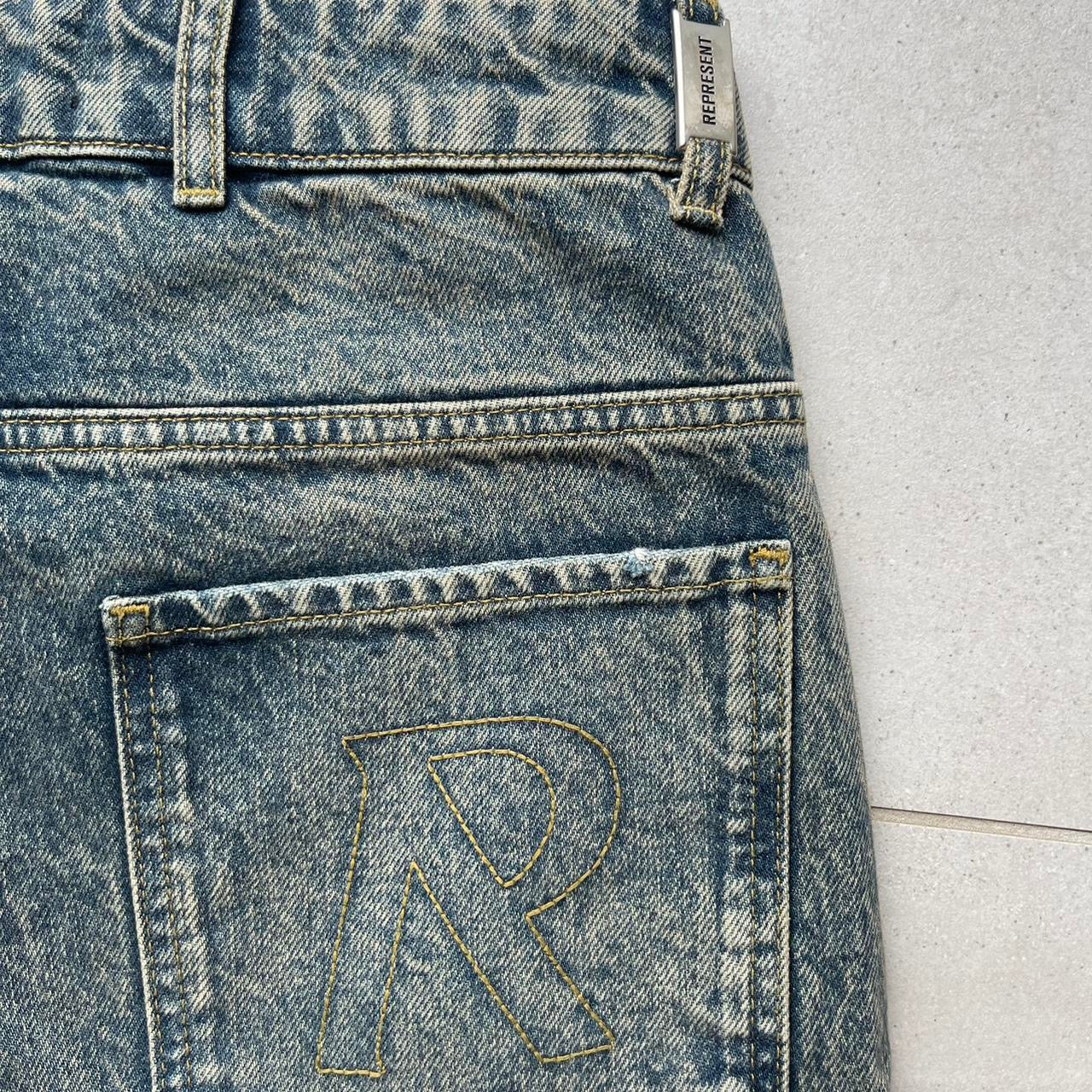 Represent R3d Double Destroyer Baggy Denim Jeans