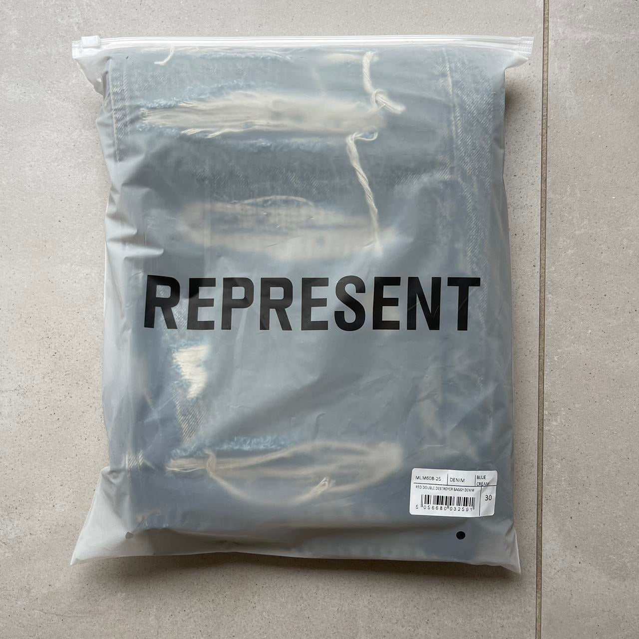 Represent R3d Double Destroyer Baggy Denim Jeans