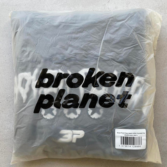 Broken Planet Chaos Hoodie Gunmetal Grey