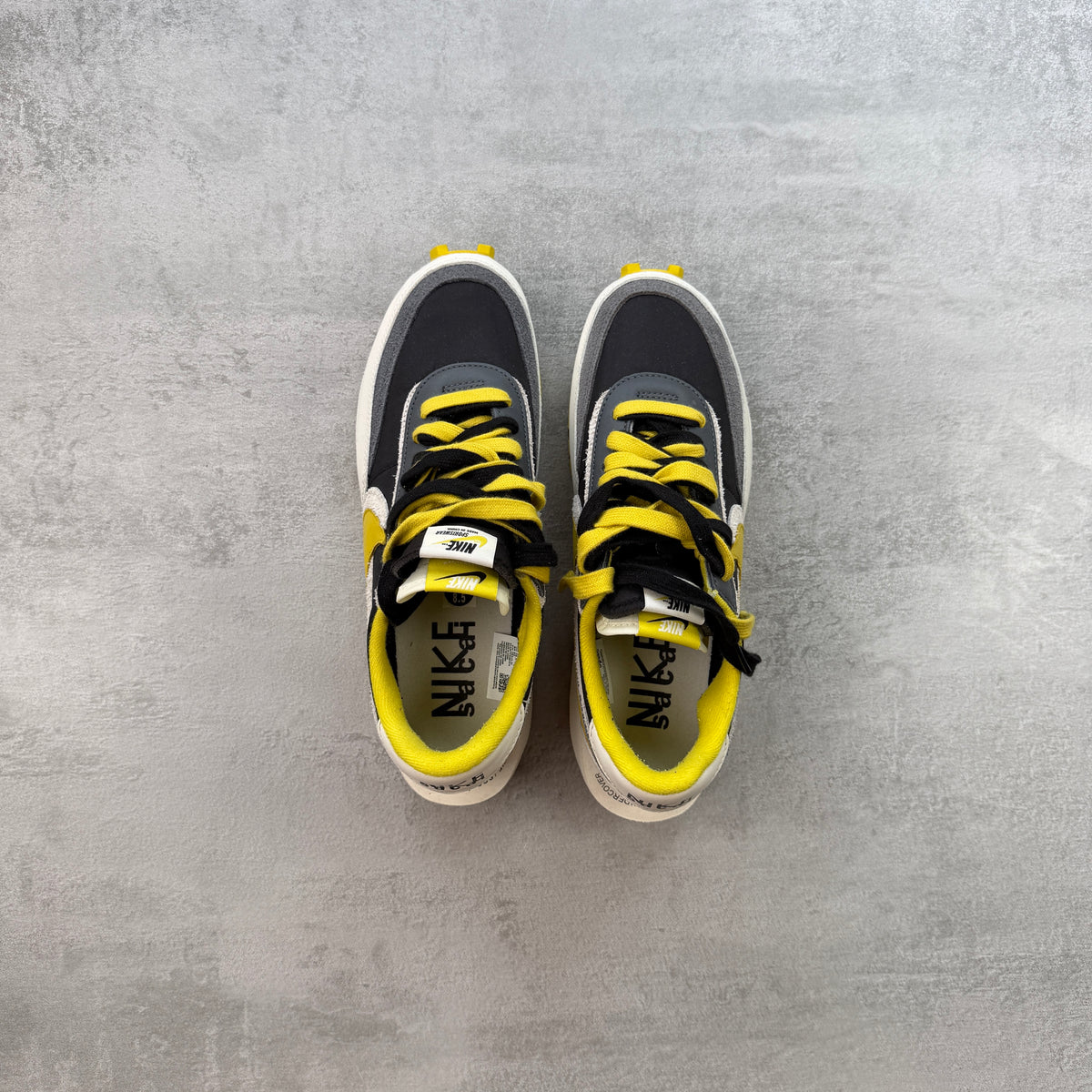 sacai x UNDERCOVER x Nike LDWaffle Bright Citron