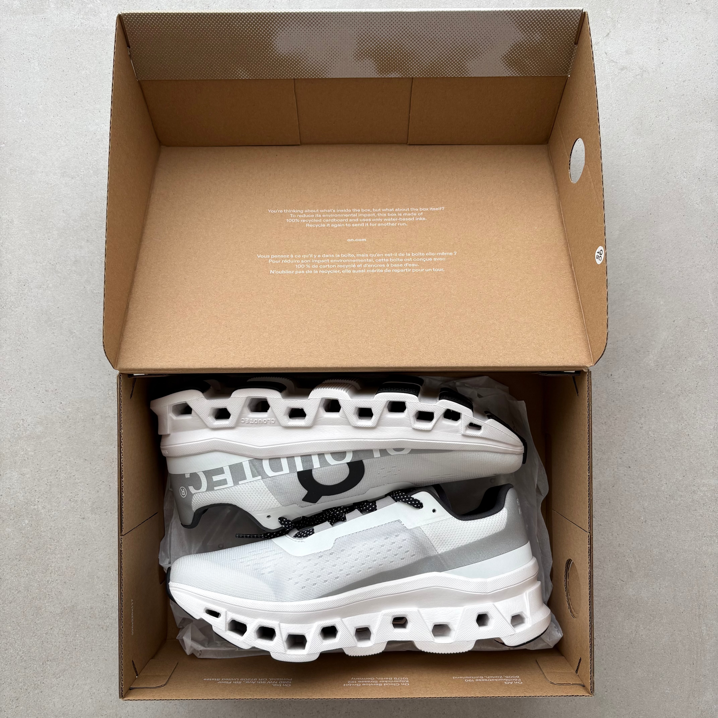 On Running Cloudmonster - UK 8
