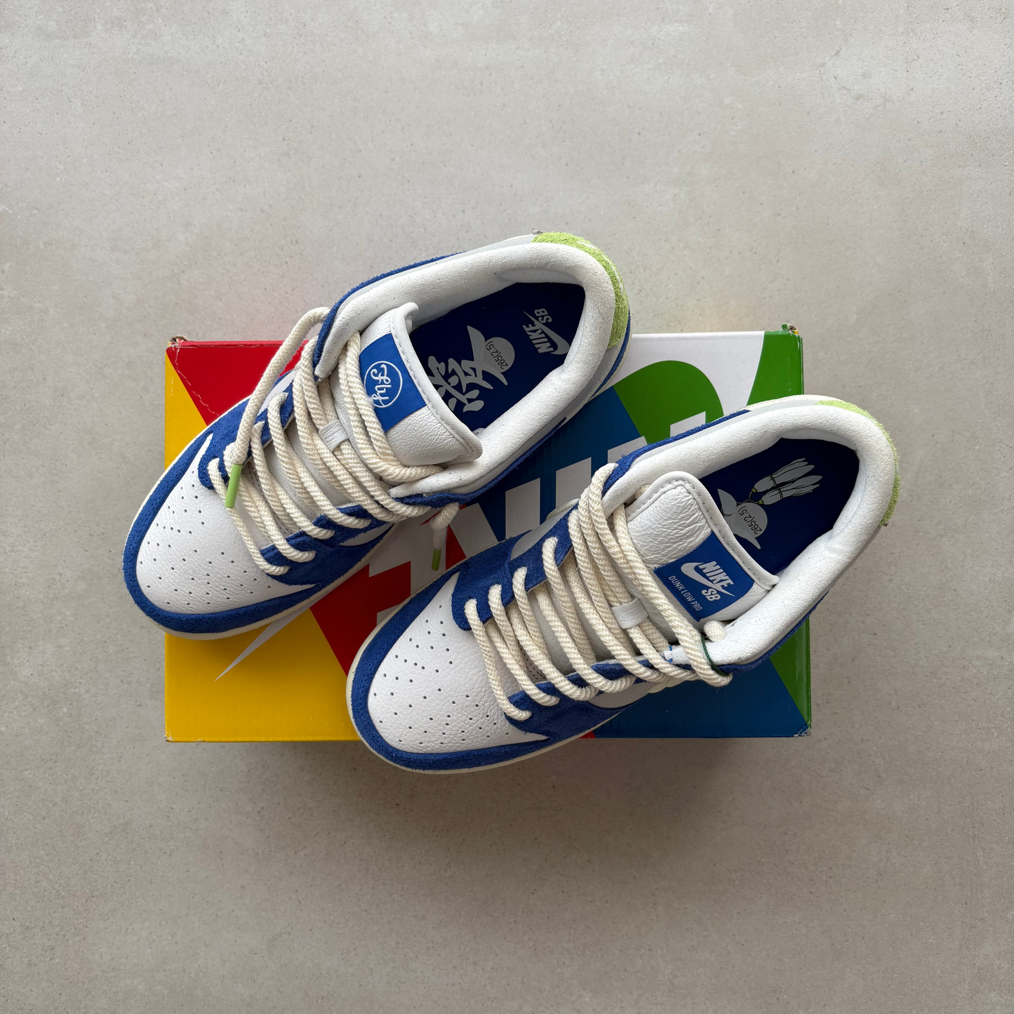 Nike SB Dunk Low Pro Fly Streetwear Gardenia - UK 7.5