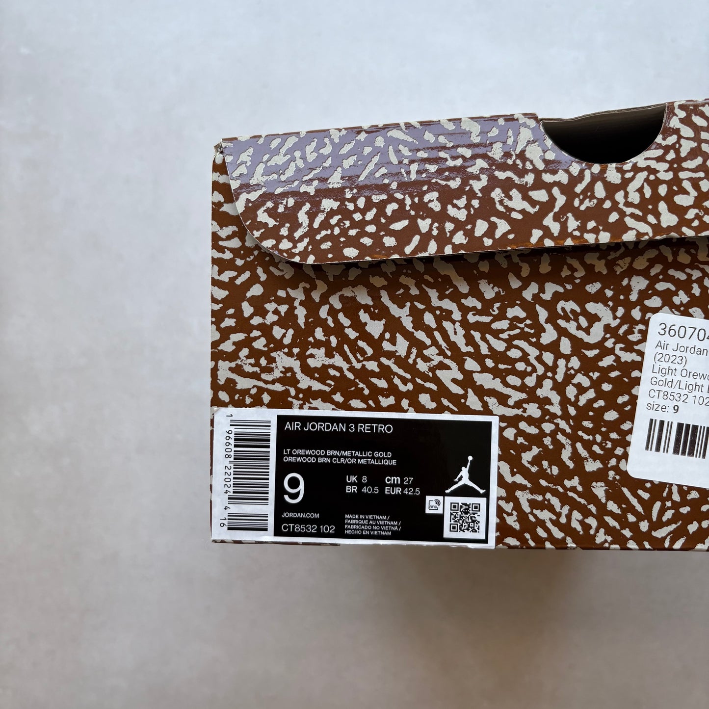 Jordan 3 Retro Palomino