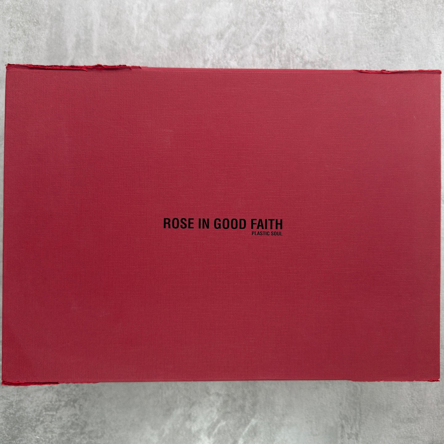 Rose In Good Faith Sustainable Plastic Soul Shoe