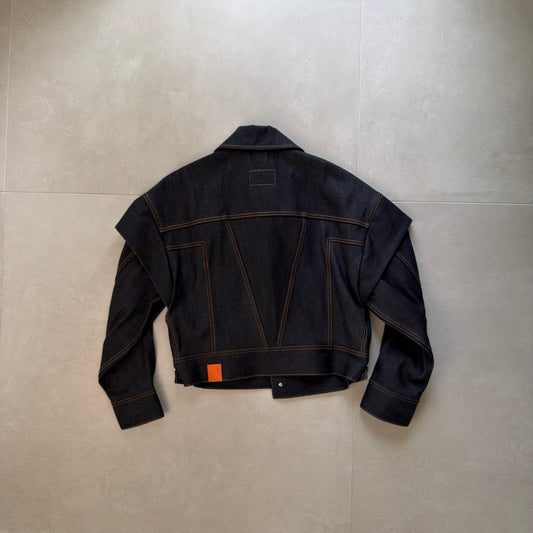 Borderline 'YOROI 鎧' The Denim Jacket Raw Indigo
