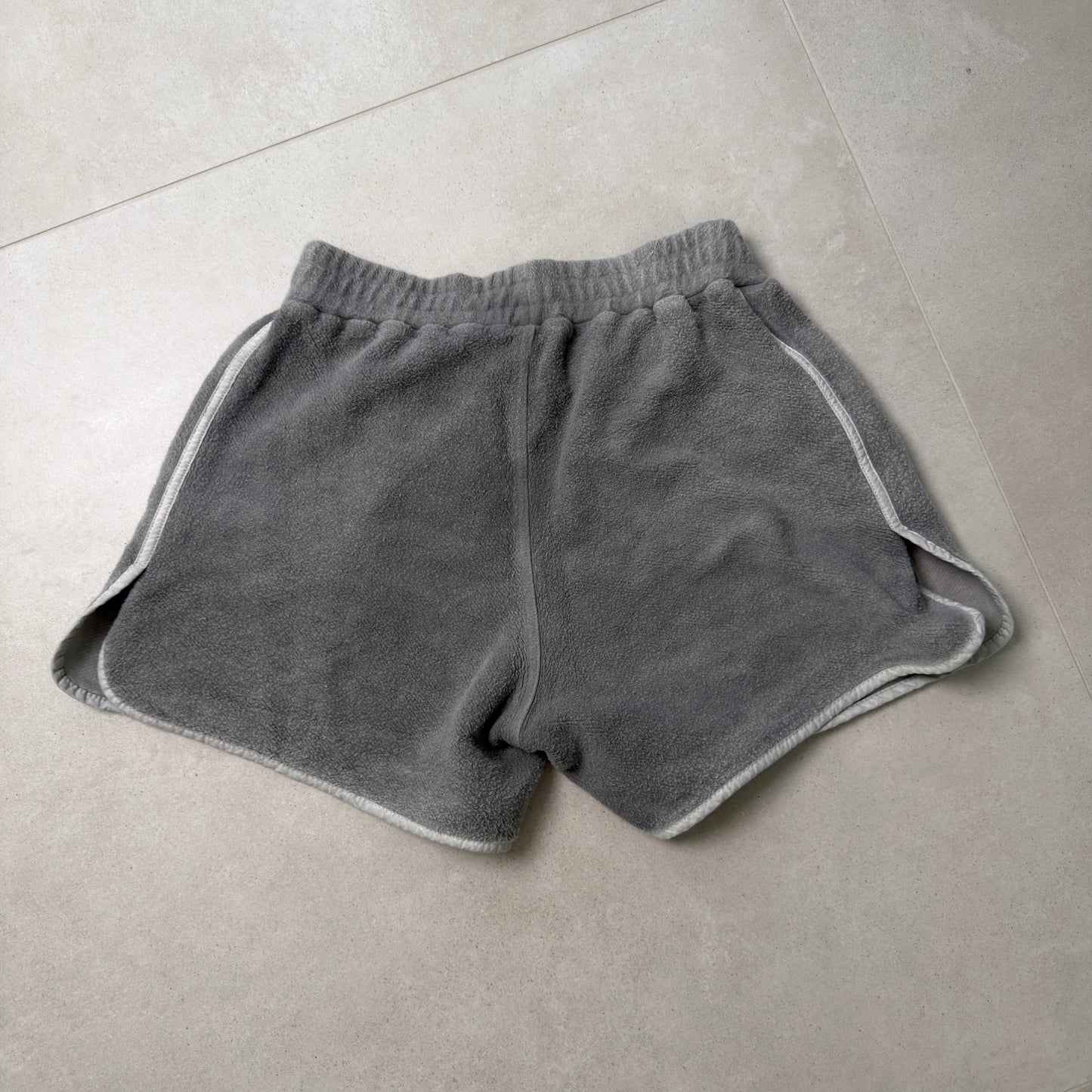 Illicit Bloc Sellout Teddyknit Sports Shorts - Powder Grey