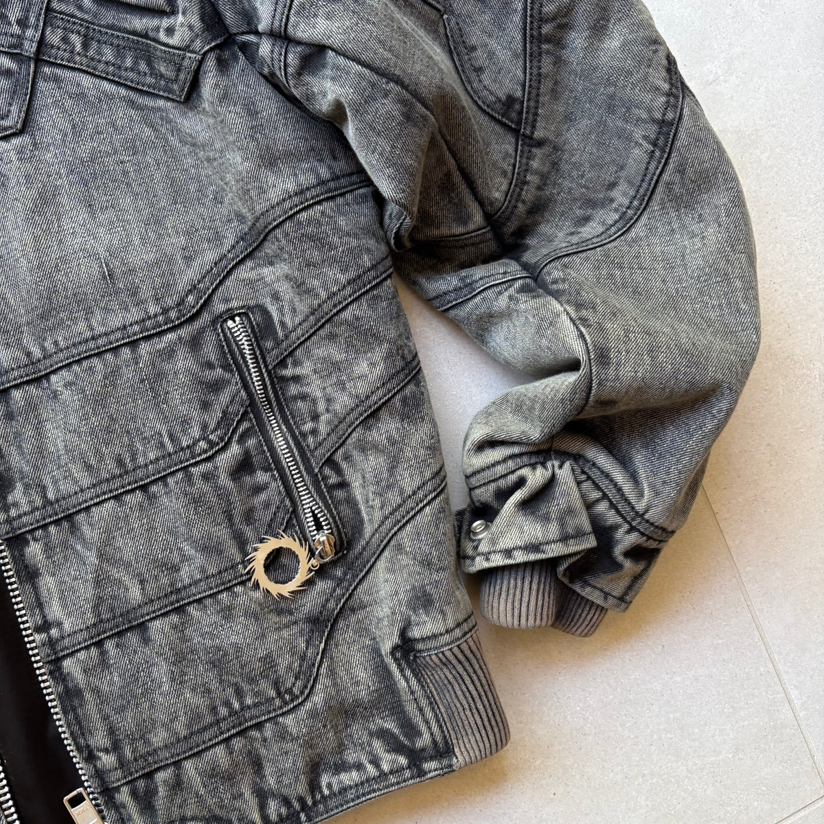 PHTME Padded Denim Jacket