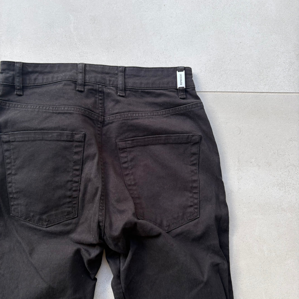 Represent 29” Black Skinny Jeans