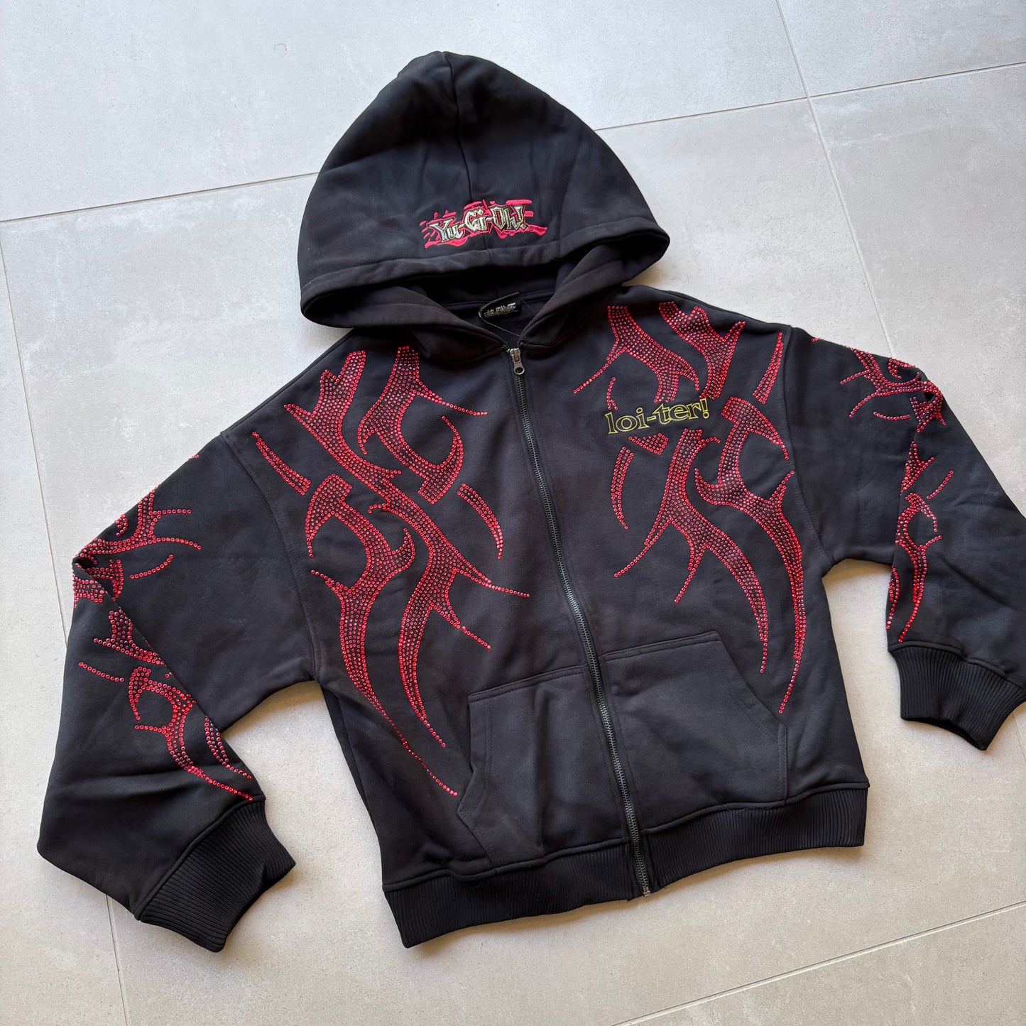 Loiter x Yu-Gi-Oh! Zip Hoodie