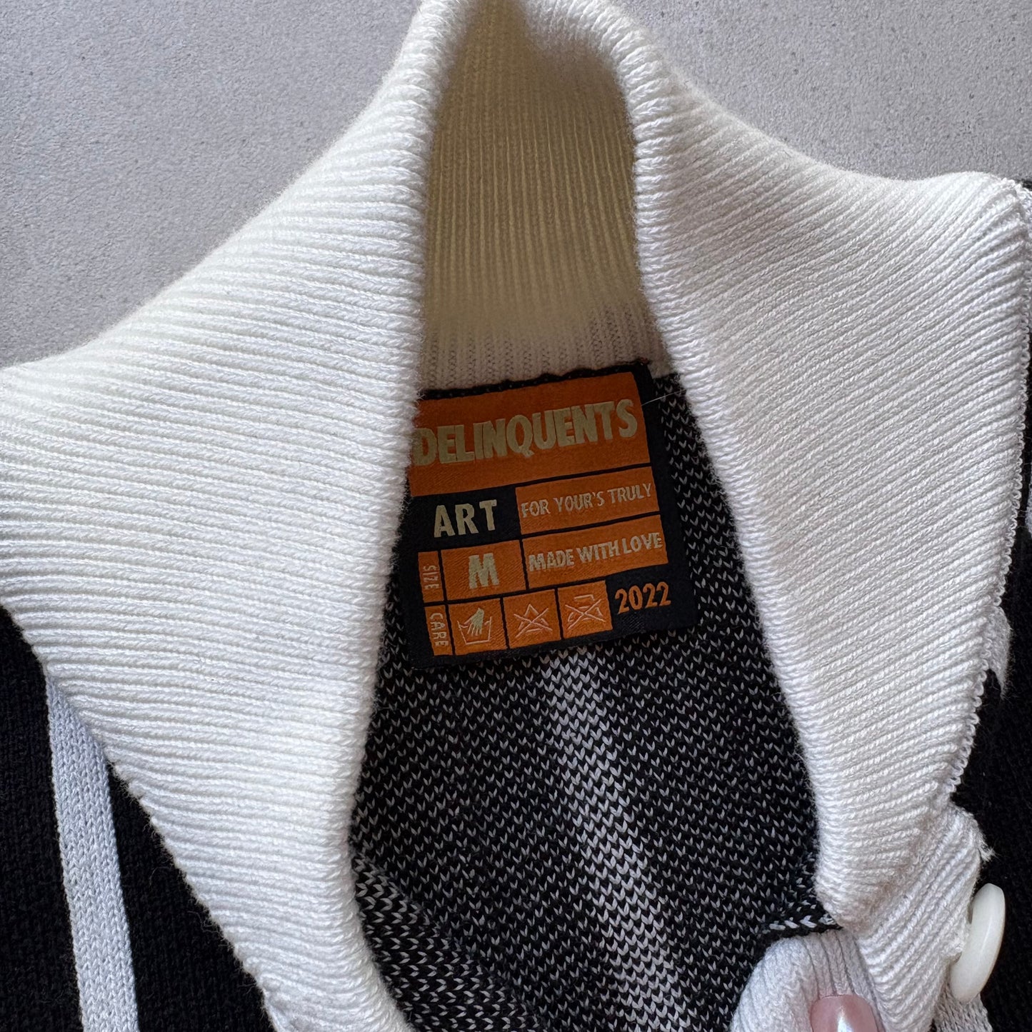 Delinquents Knit Polo Shirt