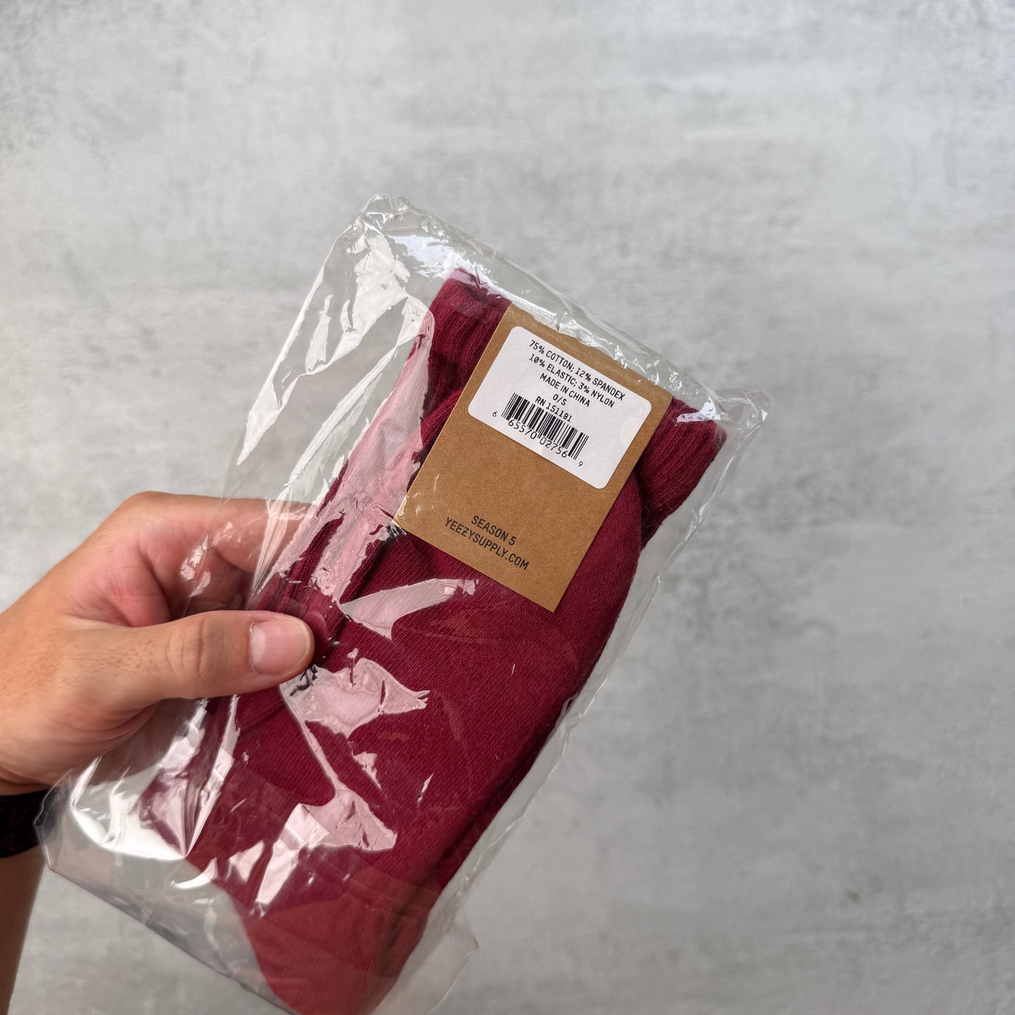 YEEZY SZN Calabasas Socks