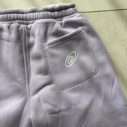 Cozmoz - Reversible sweatpants (Lilac & White)