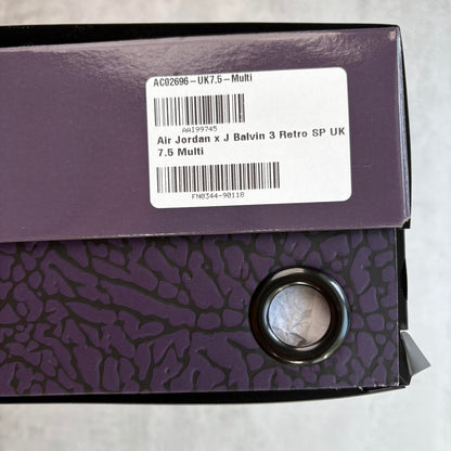 . Balvin x Air Jordan 3 Retro 'Medellín Sunset'