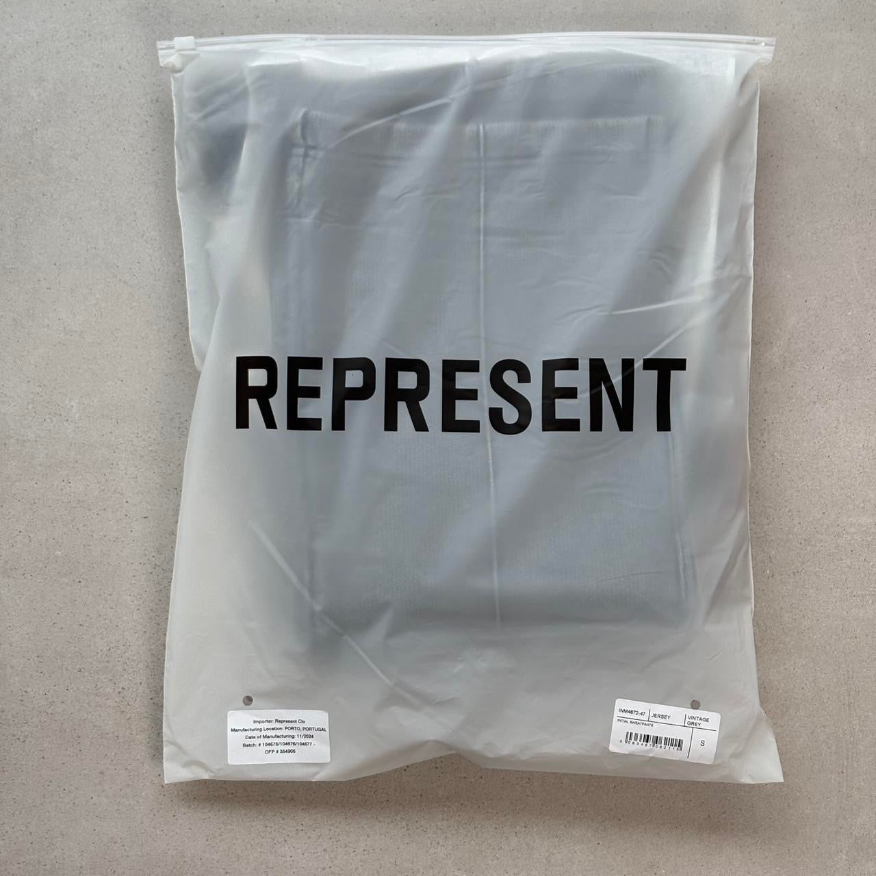 Represent Initial Sweatpants Vintage Grey