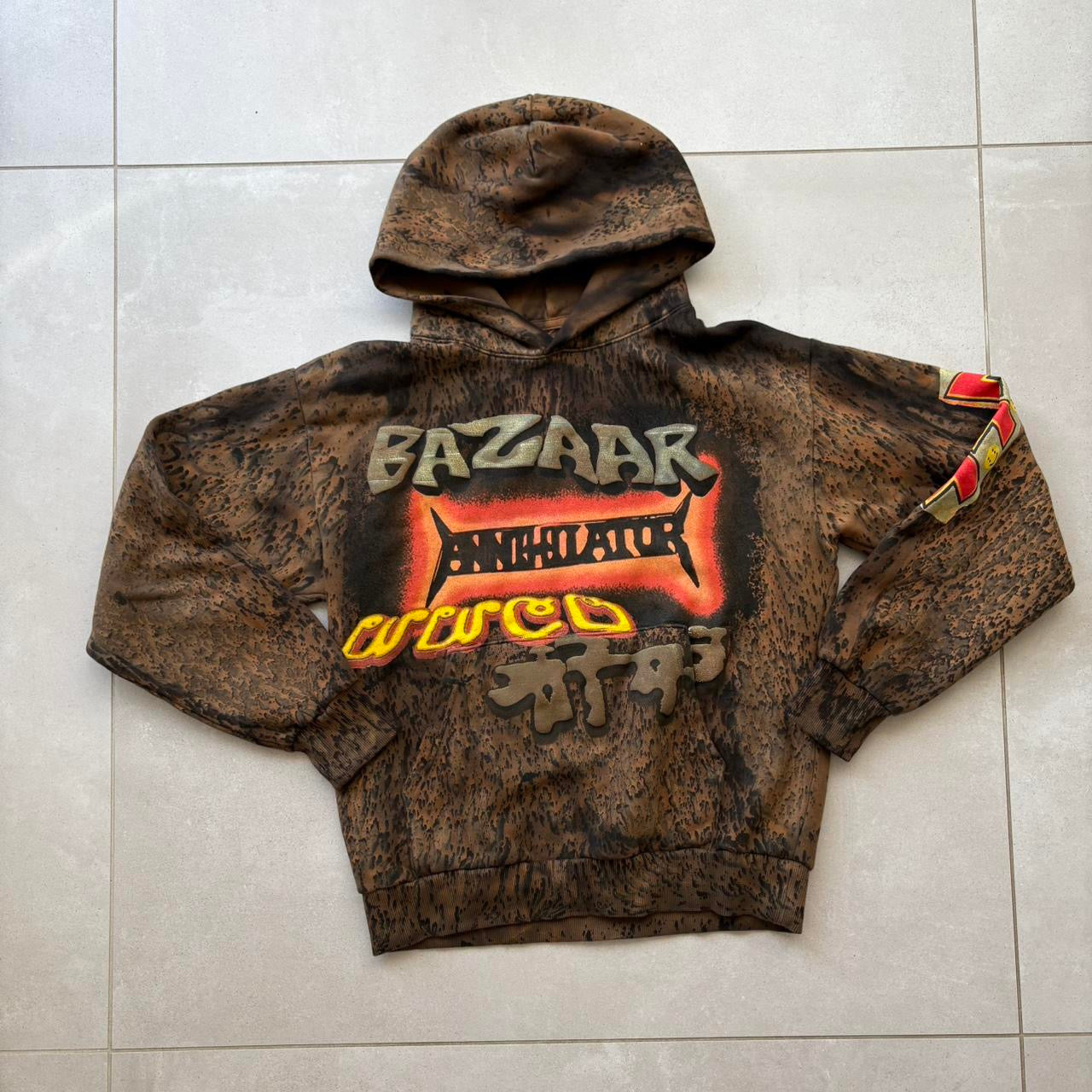 Travis Scott x Cactus Plant Flea Market Bazaar Hoodie ‘Tan’