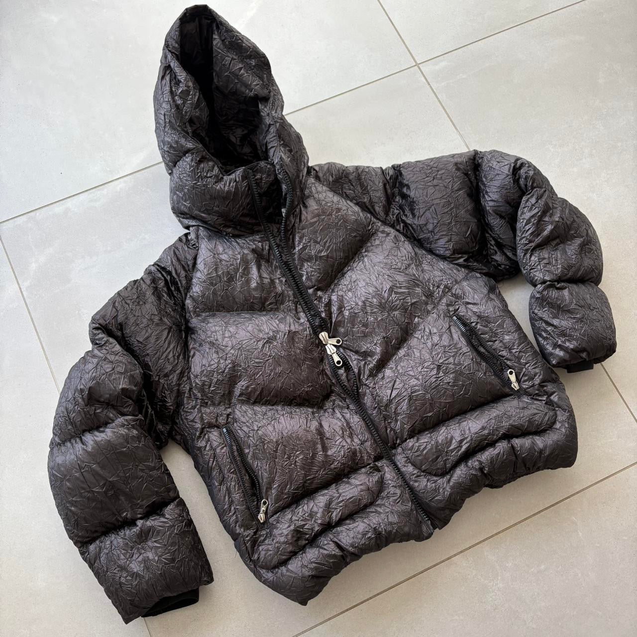 Cole Buxton Aluminium Crinkle Jacket