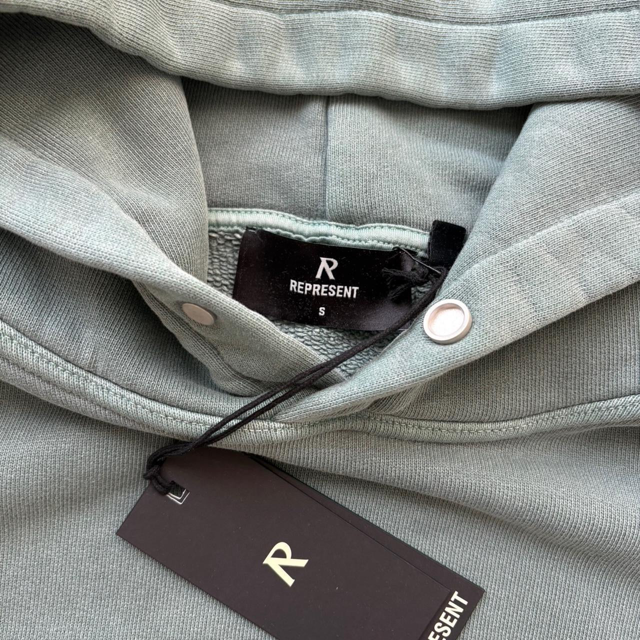 Represent Applique Hoodie / Forest Green