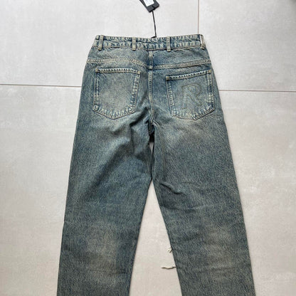 Represent R3d Double Destroyer Baggy Denim Jeans
