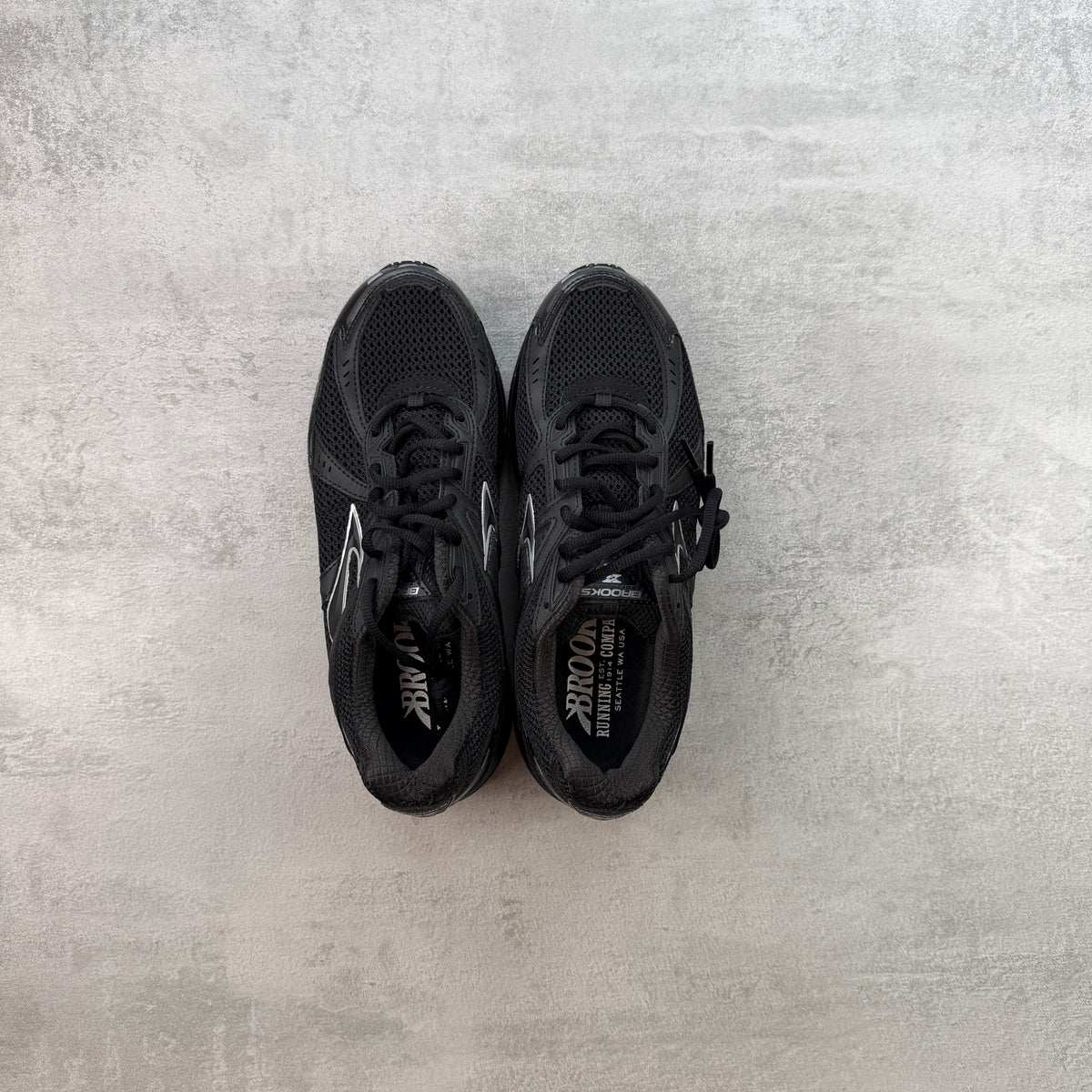 Brooks Adrenaline GTS 10 Black Ebony Silver