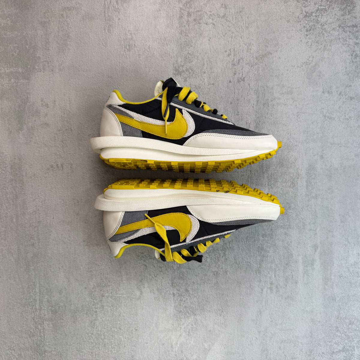 sacai x UNDERCOVER x Nike LDWaffle Bright Citron