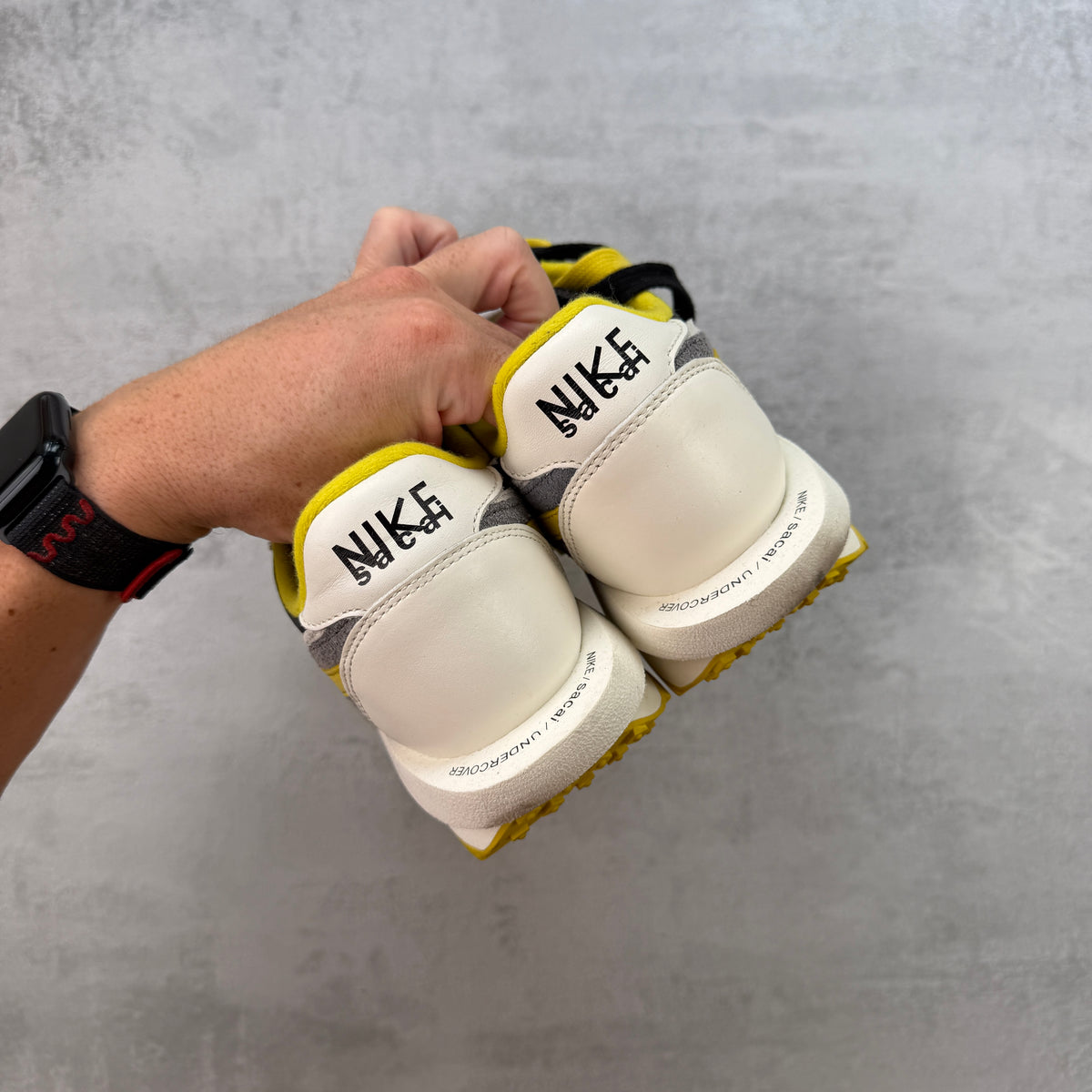 sacai x UNDERCOVER x Nike LDWaffle Bright Citron