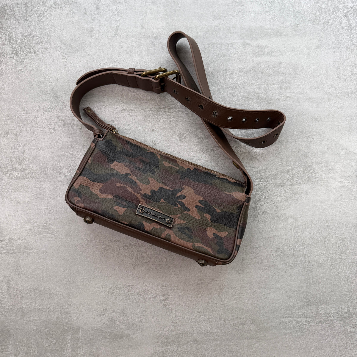 MASONPRINCE 7MP Camouflage Crossbody Bag