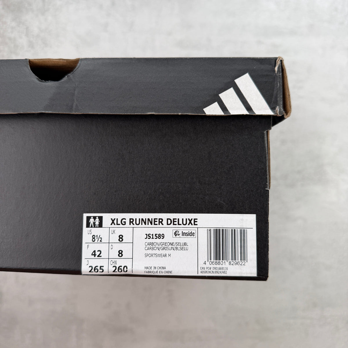 Adidas XLG Runner Deluxe Carbon Blue