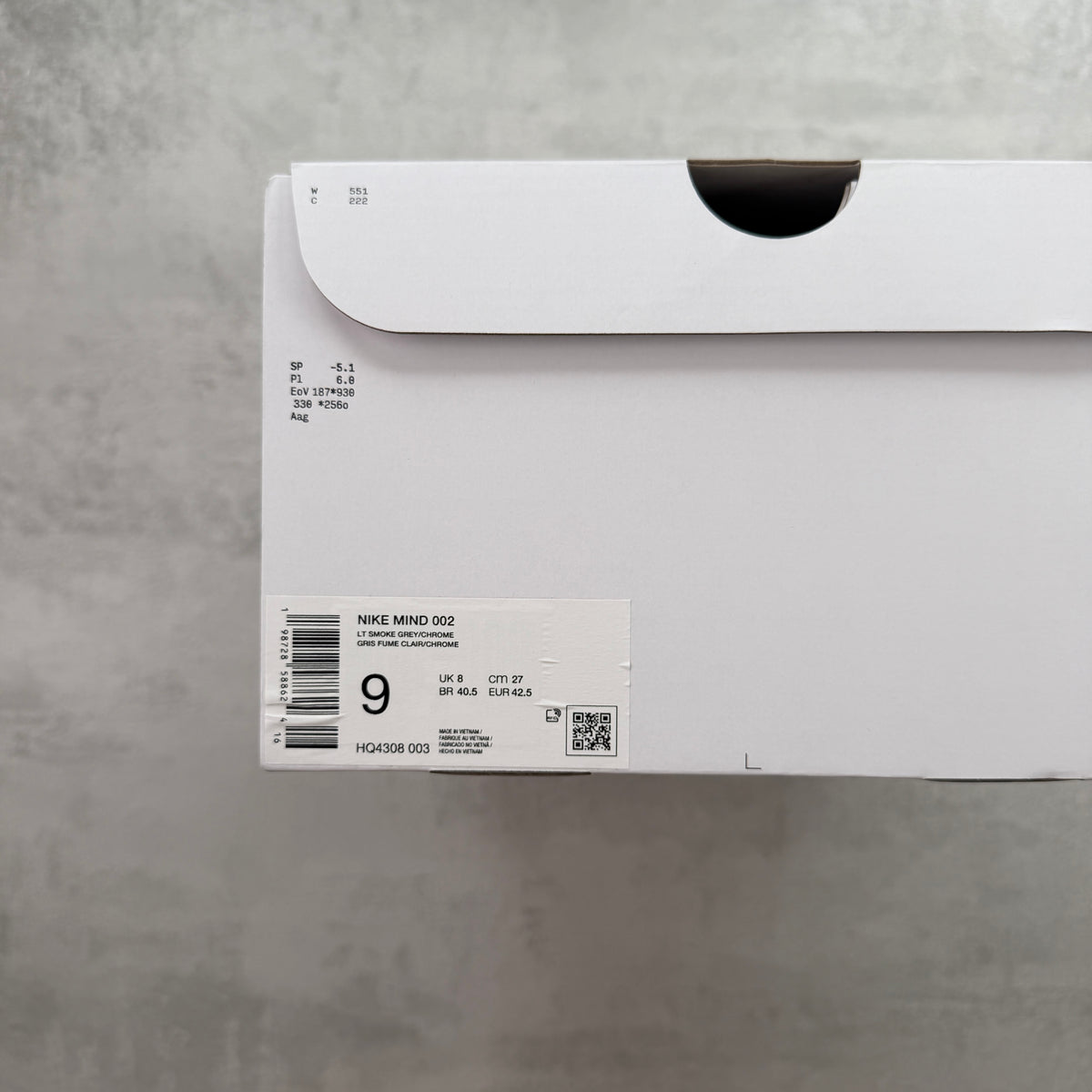Nike Mind 002 Light Smoke Grey