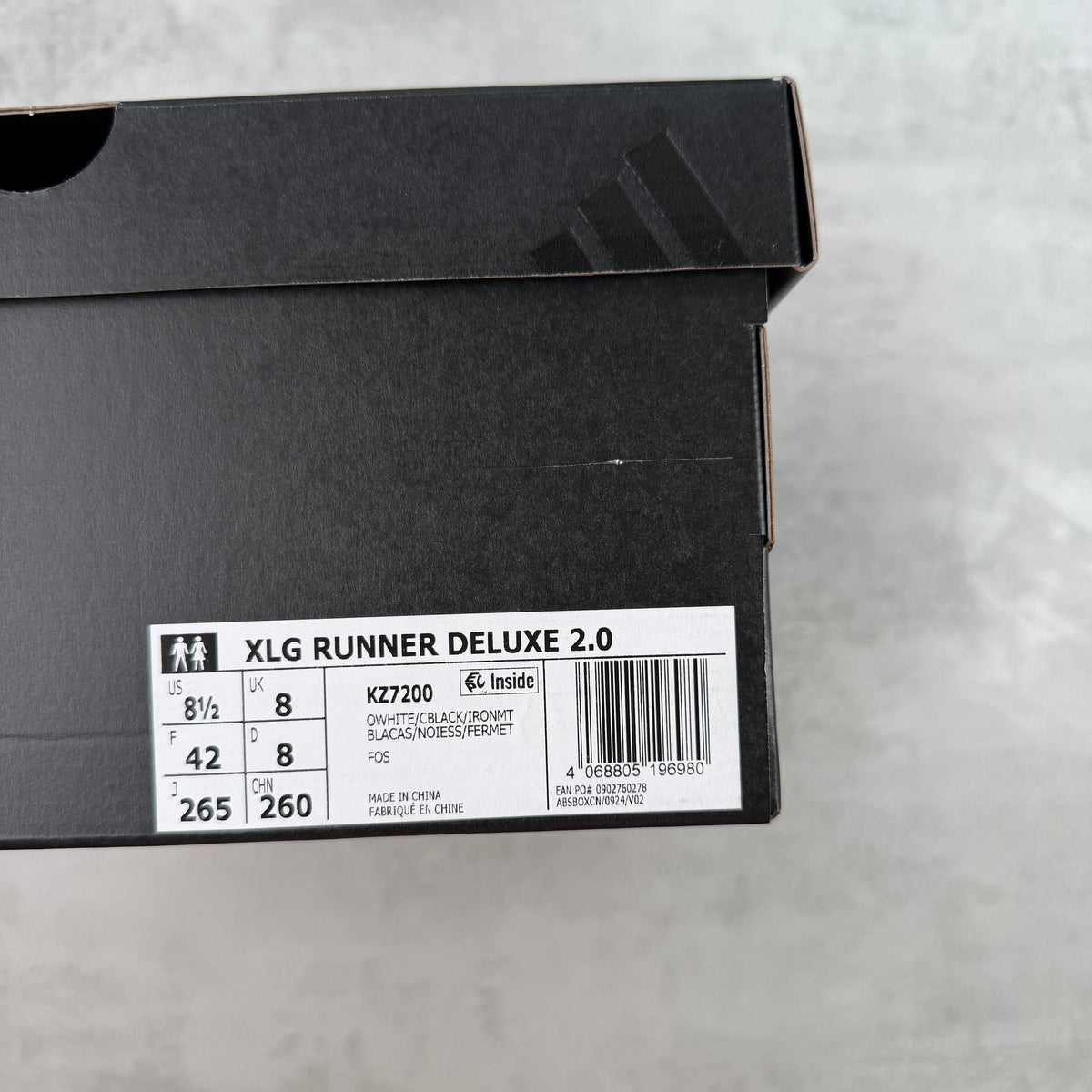 Adidas XLG Runner Deluxe 2.0 Off White Black