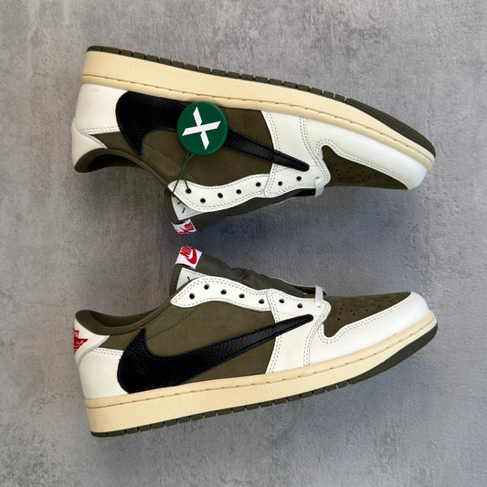 Travis Scott x Air Jordan 1 Low OG SP “Medium Olive”