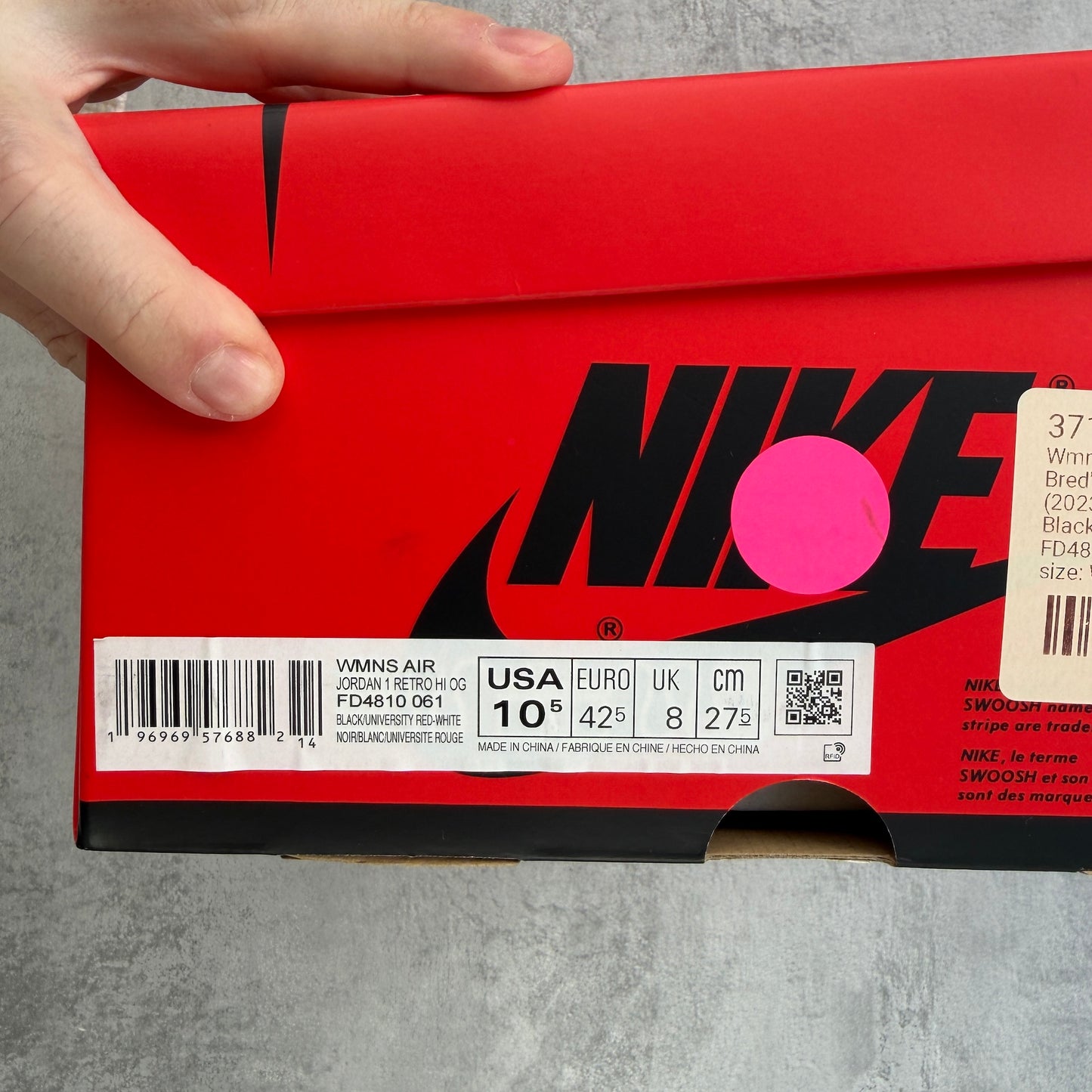 Air Jordan 1 Retro High OG ‘Satin Bred’ (W)