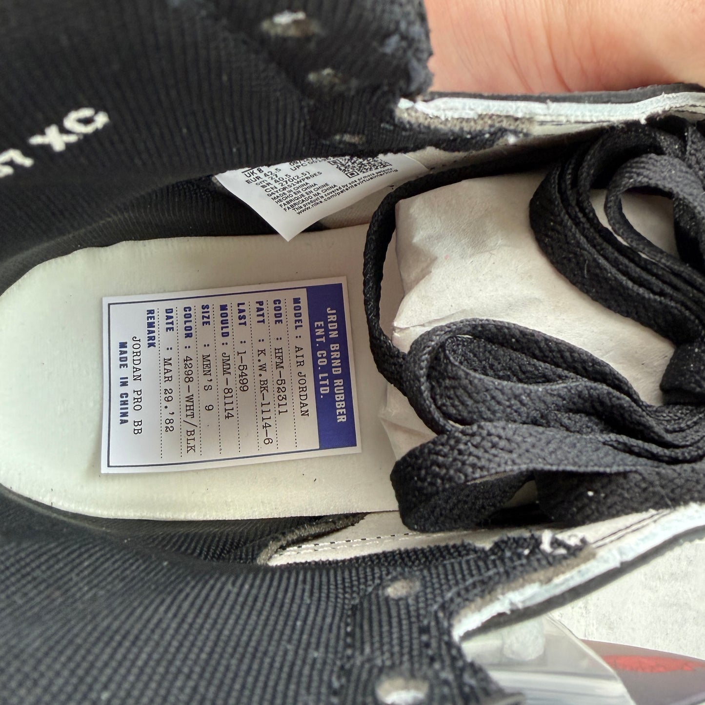 Air Jordan 1 High OG Black White (Panda)