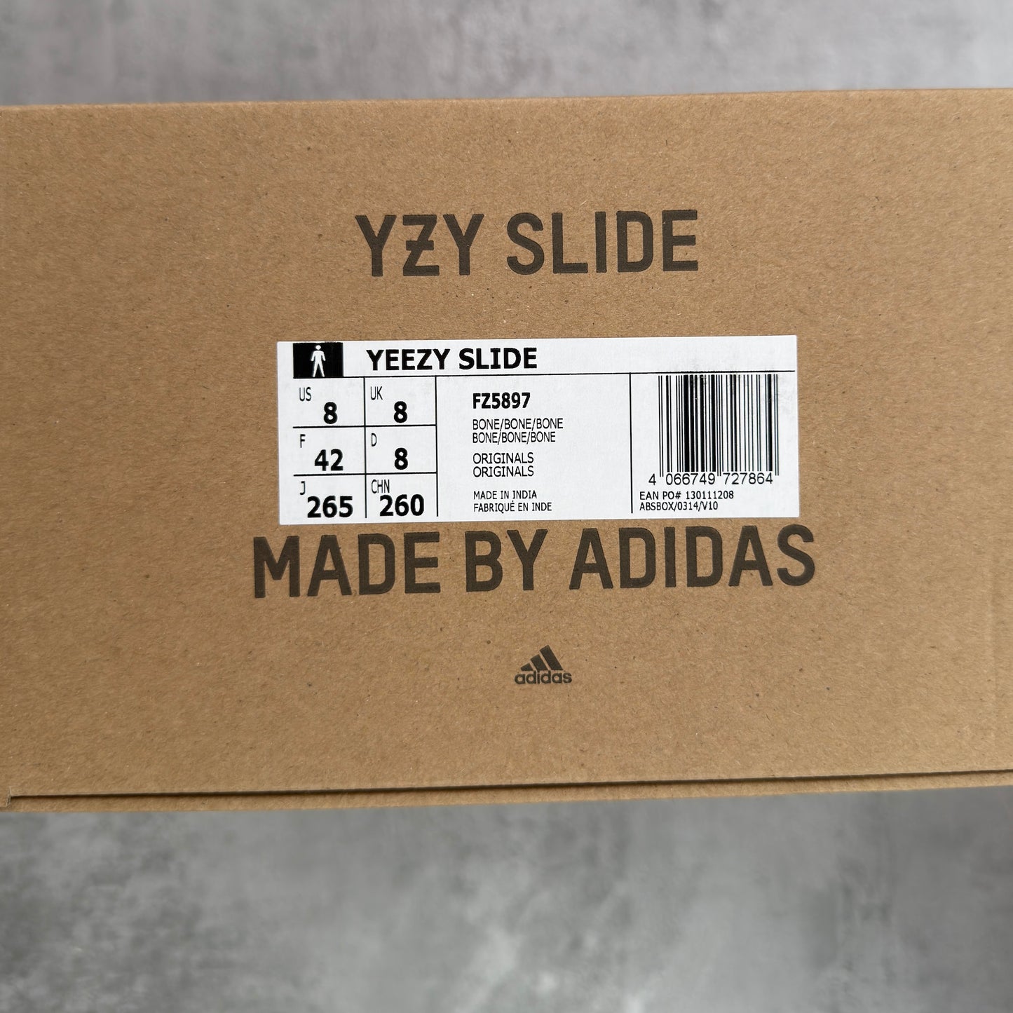 Adidas Yeezy Slide Bone