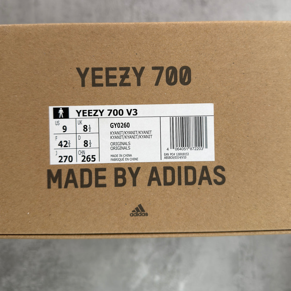 Adidas Yeezy 700 V3 Kyanite