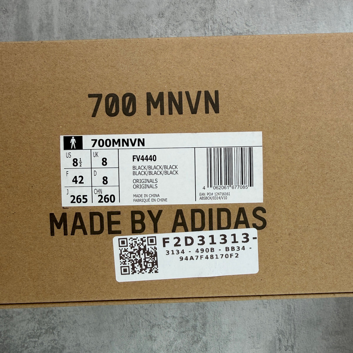 Adidas Yeezy Boost 700 MNVN Triple Black
